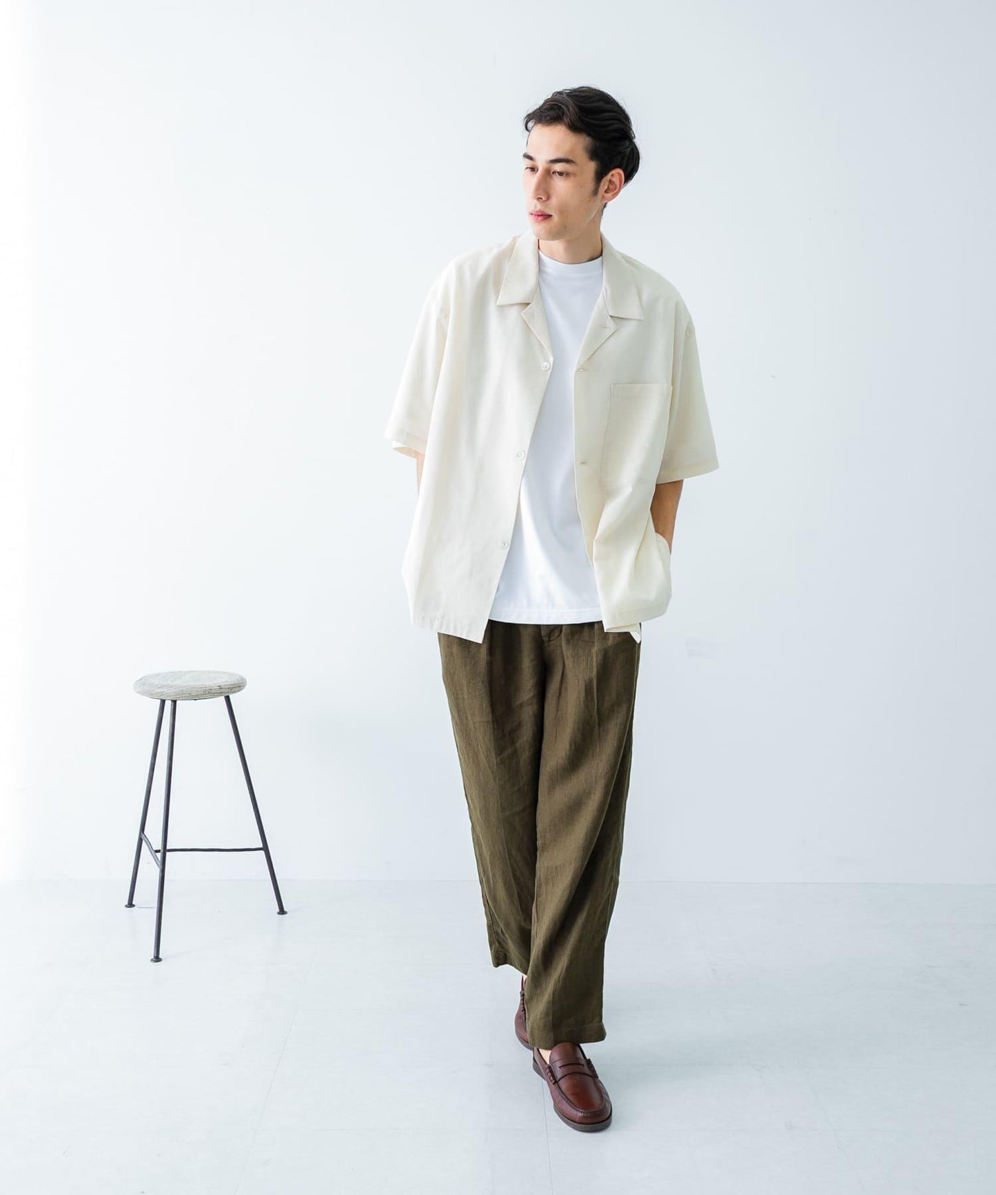 『UR TECH DRYLUXE』高機能亞麻襯衫夾克