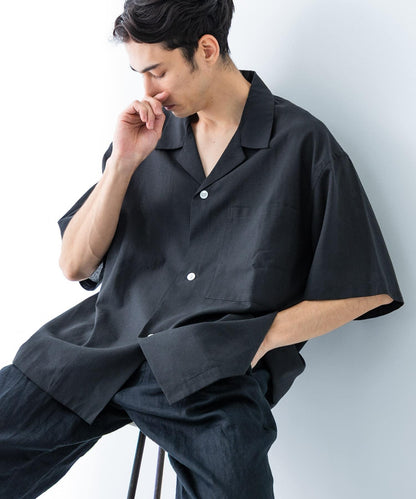 『UR TECH DRYLUXE』高機能亞麻襯衫夾克