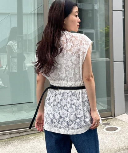 CIAOPANIC TYPY 蕾絲軍風背心