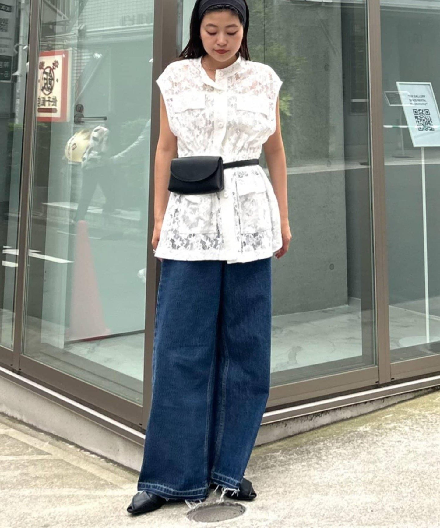 CIAOPANIC TYPY 蕾絲軍風背心