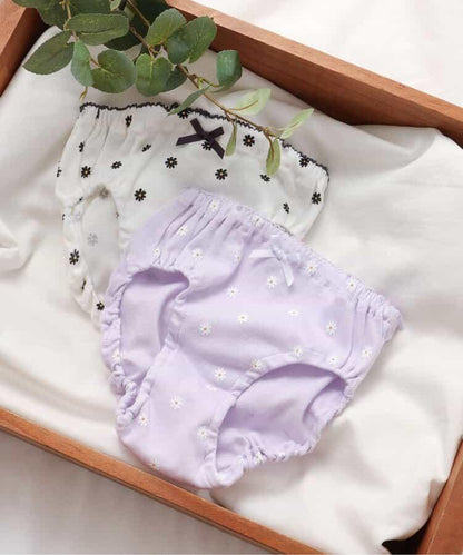 3P套裝 女孩雛菊圖案短褲