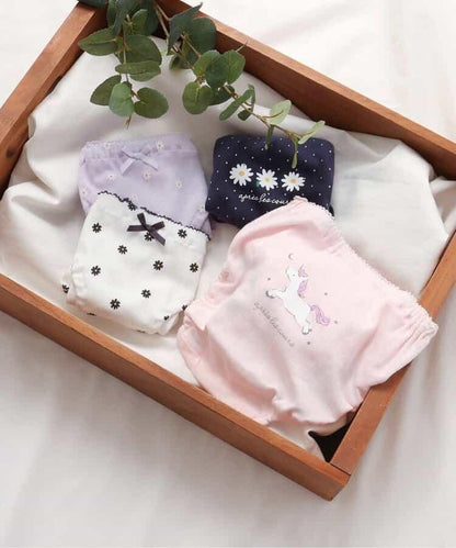 3P套裝 女孩後背印花短褲