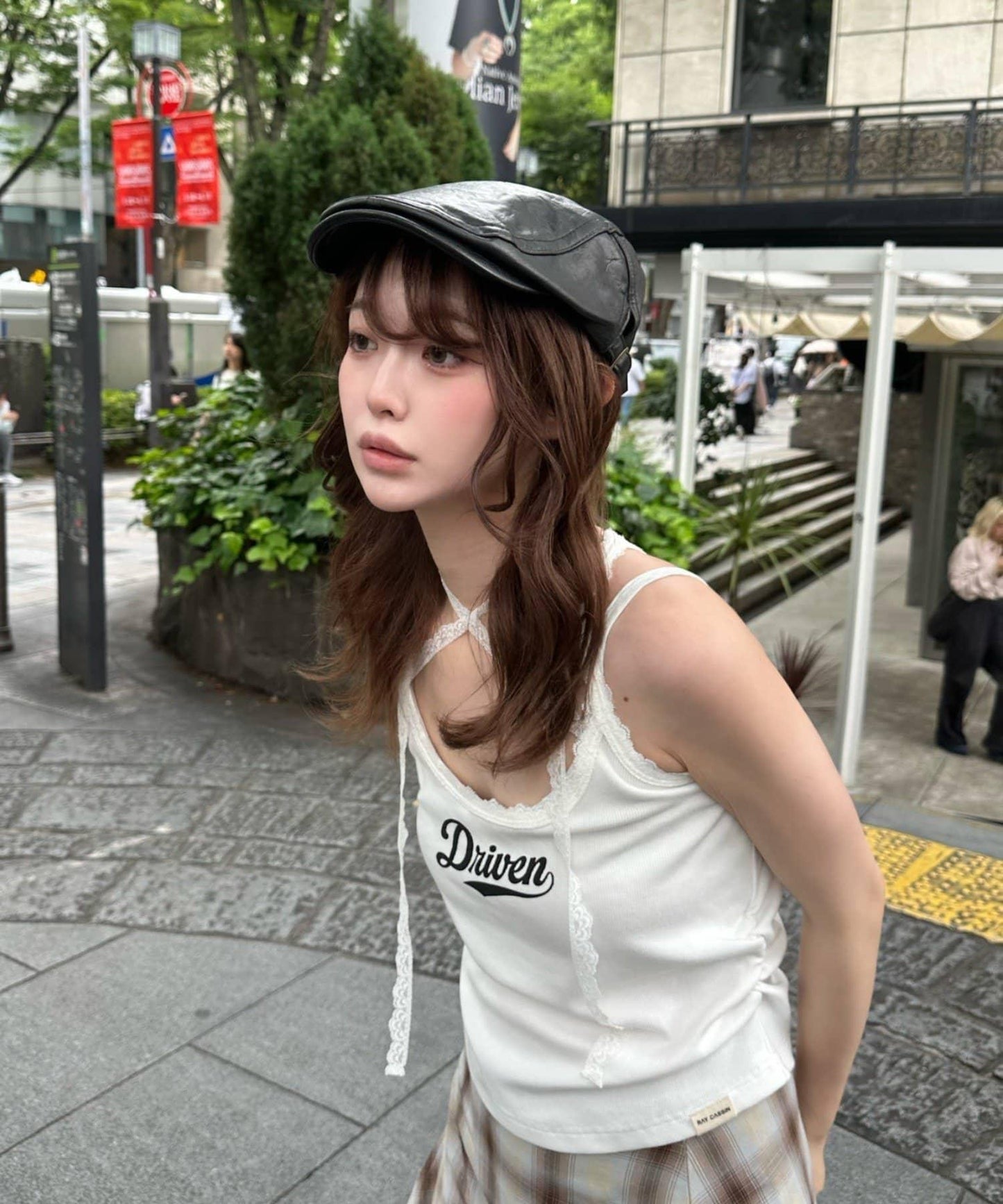 皮革漁夫帽