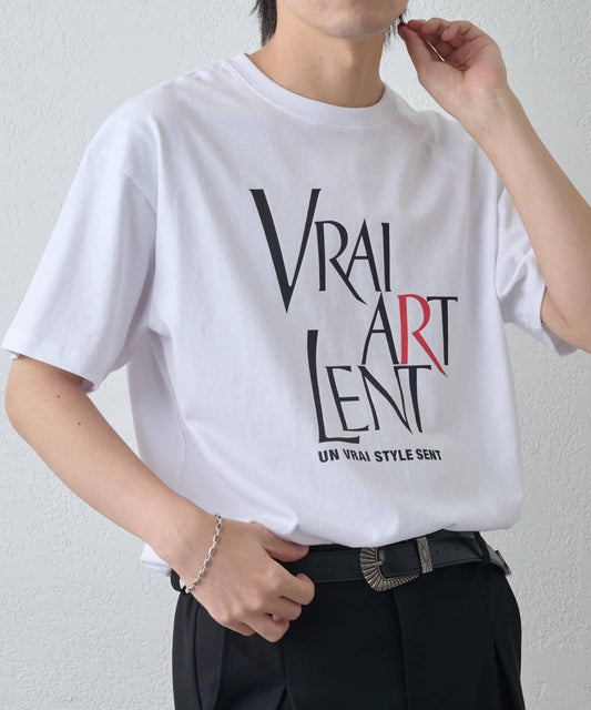 VRAI ART印花T恤