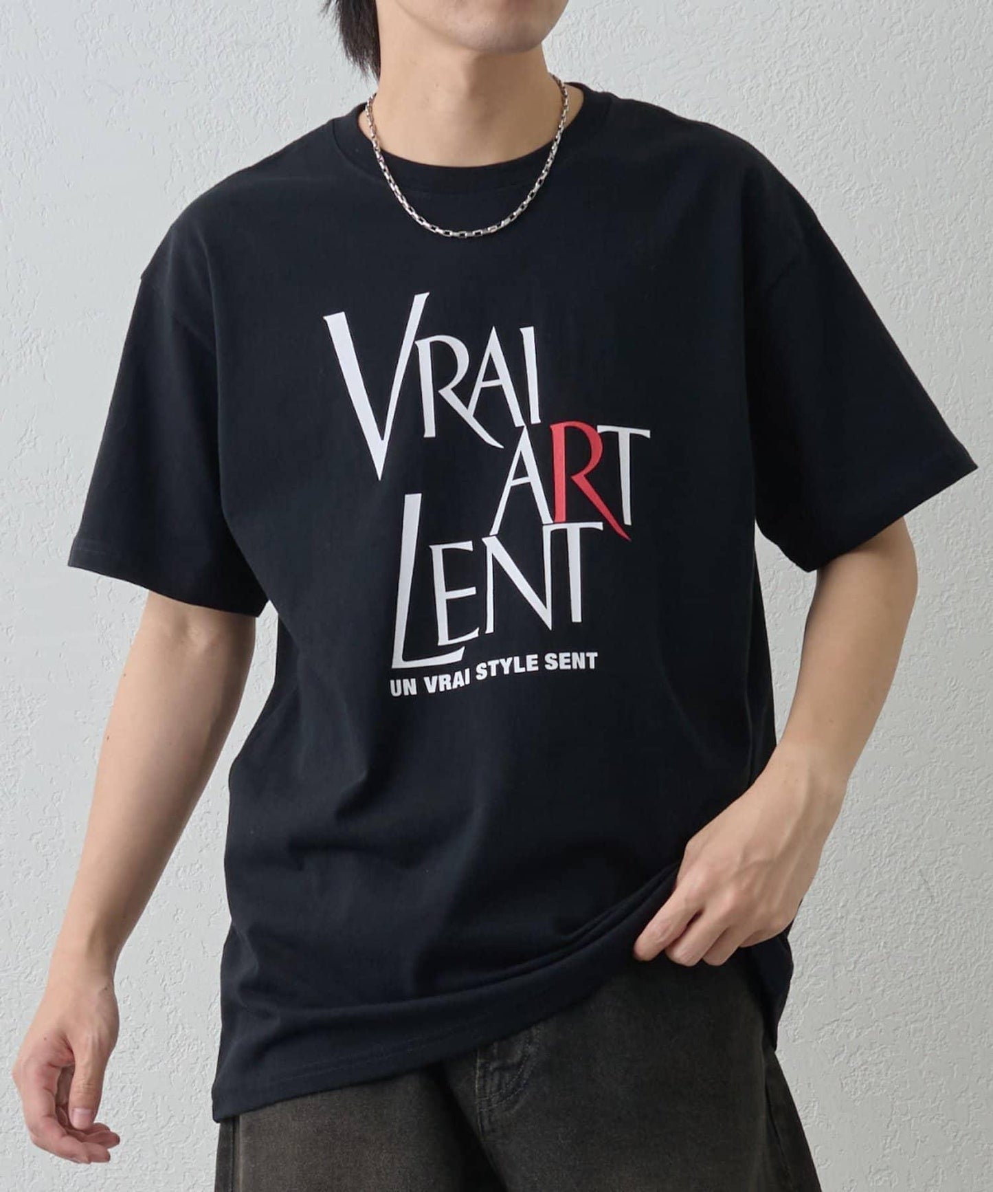 VRAI ART印花T恤