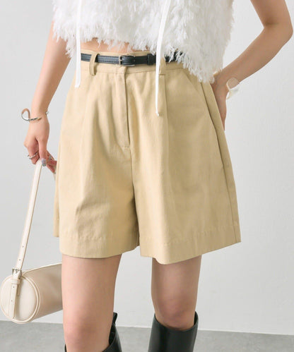 mystic 腰帶設計 百褶 裙褲