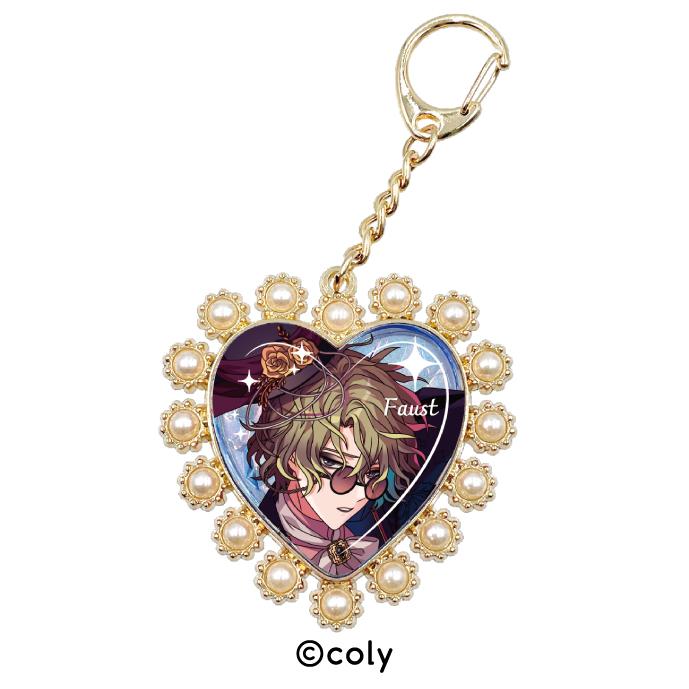 《魔法使的約定》_心形飾鑽鑰匙扣 10.浮士德