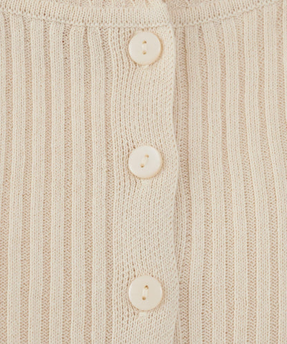 【網頁/2WAY/4色展開】針織方形蕾絲內搭衫
