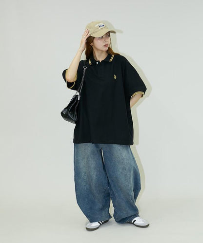 聯名 鹿子紋立領Polo衫【限定推出】