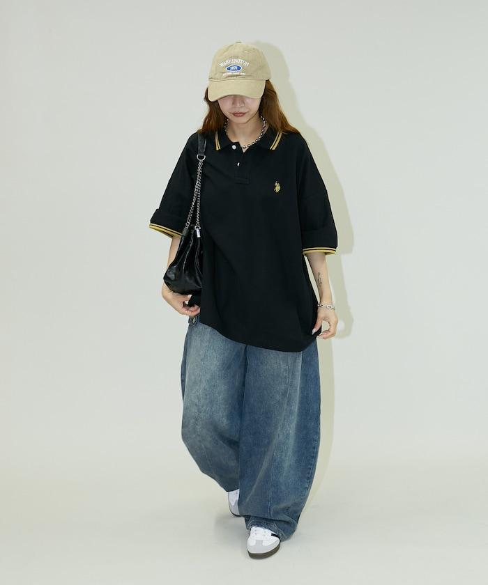 聯名 鹿子紋立領Polo衫【限定推出】