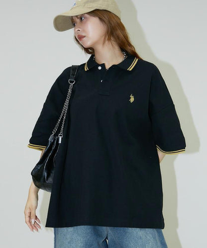 聯名 鹿子紋立領Polo衫【限定推出】