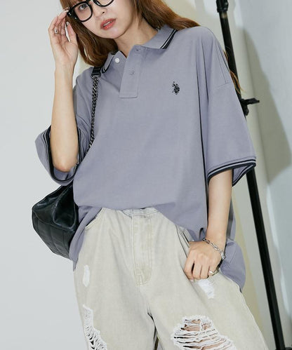 聯名 鹿子紋立領Polo衫【限定推出】