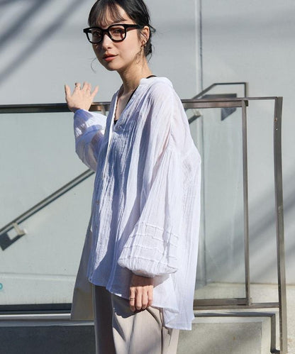 印度單層紗 女襯衫