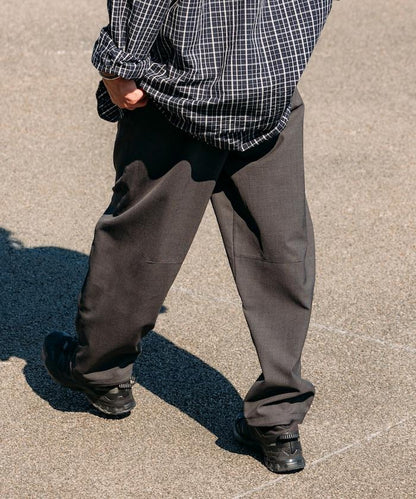 速乾麵料 舒適版型 休閒褲 亞麻風 居家護理