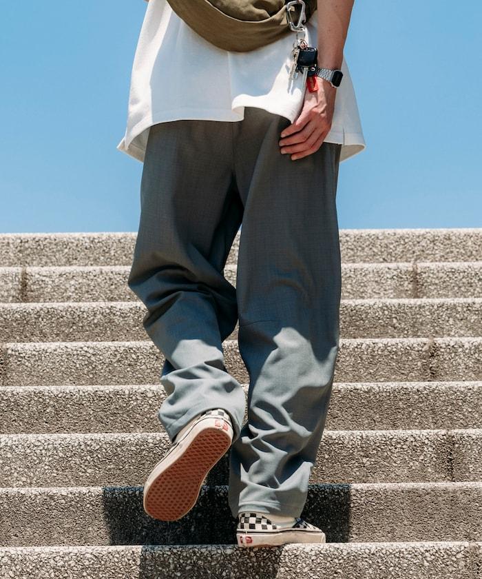 速乾麵料 舒適版型 休閒褲 亞麻風 居家護理