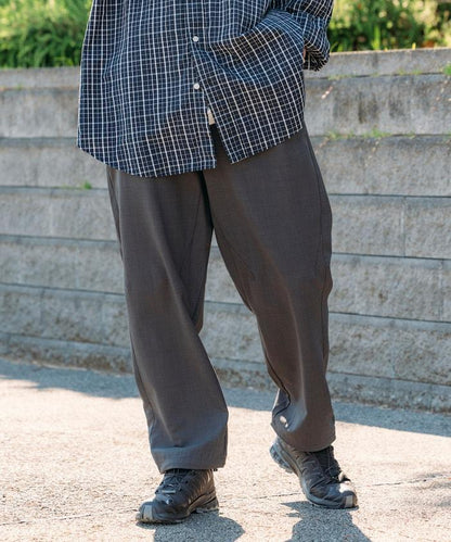 速乾麵料 舒適版型 休閒褲 亞麻風 居家護理