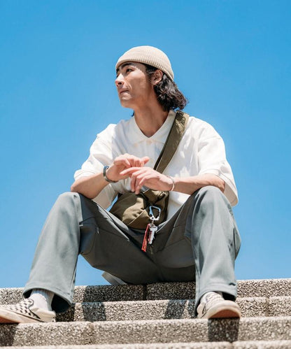 速乾麵料 舒適版型 休閒褲 亞麻風 居家護理