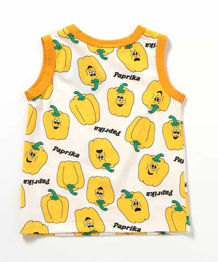 【連衣裙】蔬菜印花背心