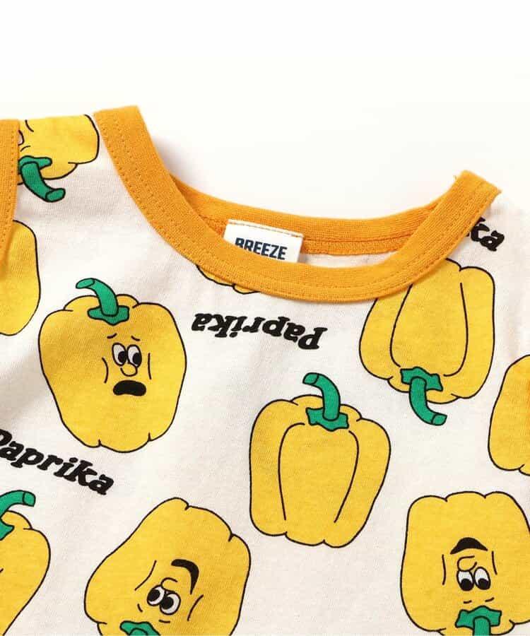 【連衣裙】蔬菜印花背心