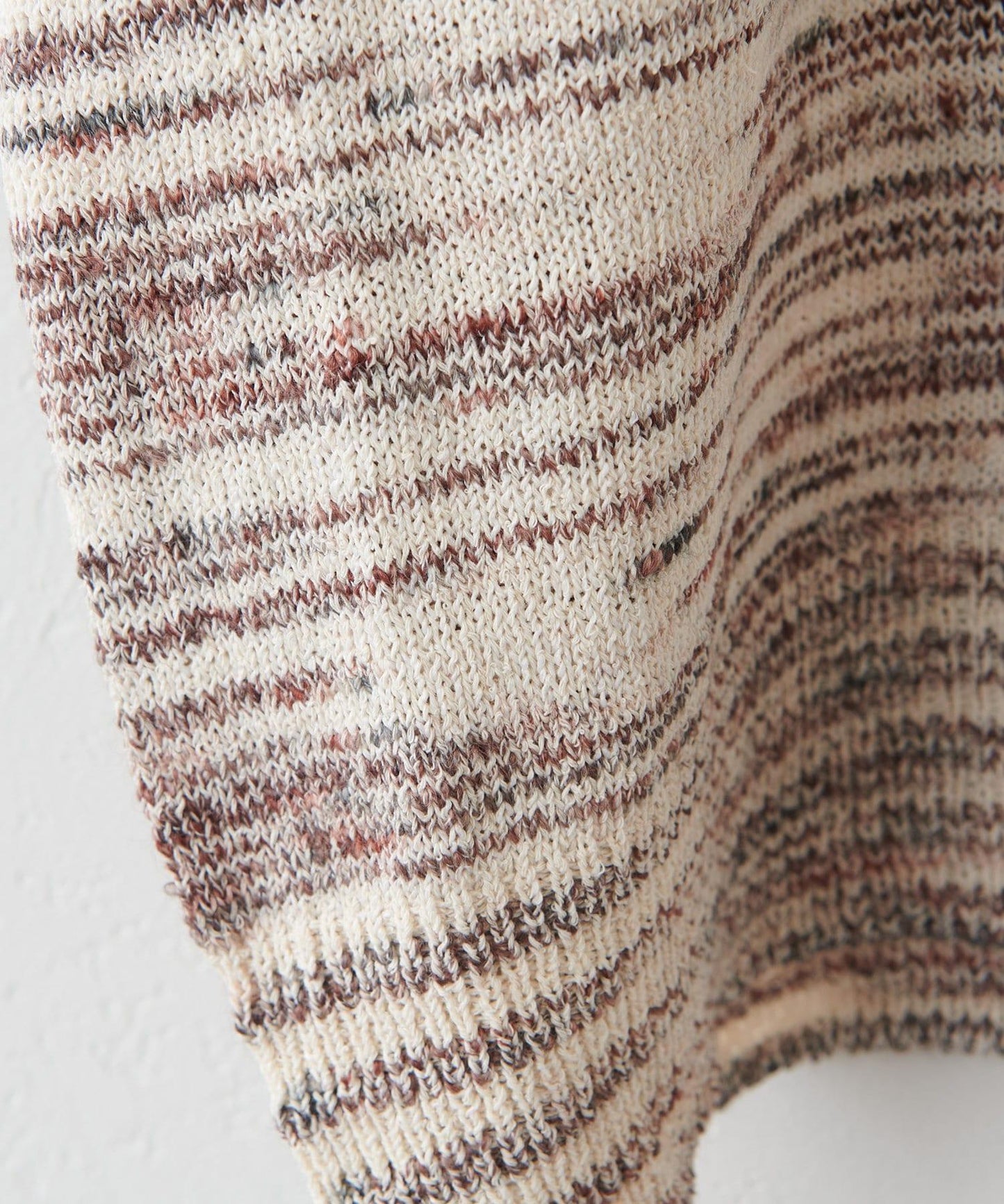 【Discoat】段染半袖立領針織衫