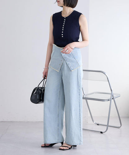 mystic 多WAY設計 牛仔牛仔褲