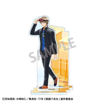 3年Z組銀八先生 亞克力支架 沖田總悟 登校風景