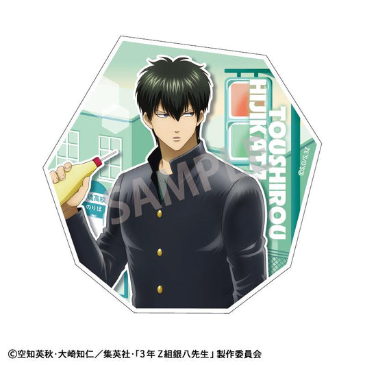 3年Z組銀八先生_掛圖貼紙 土方十四郎 登校風景