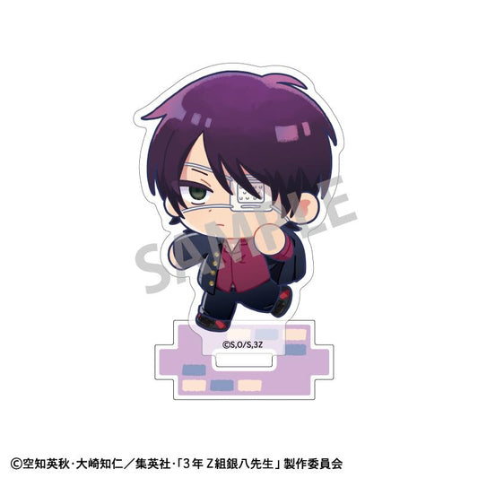 3年Z組銀八先生 迷你亞克力立牌 高杉晉助 登校風景描繪