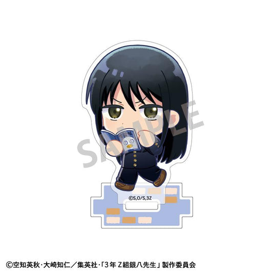 3年Z組銀八先生 迷你亞克力立牌 桂小太郎 登校風景描繪