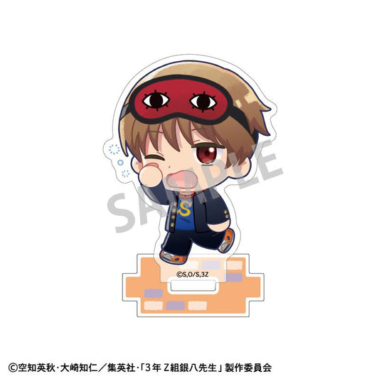 3年Z組銀八先生 迷你亞克力立牌 沖田總悟 登校風景描繪復刻