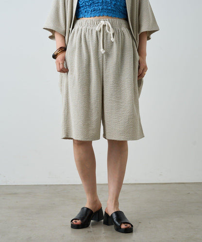 Kastane 彈力泡泡紗休閒短褲