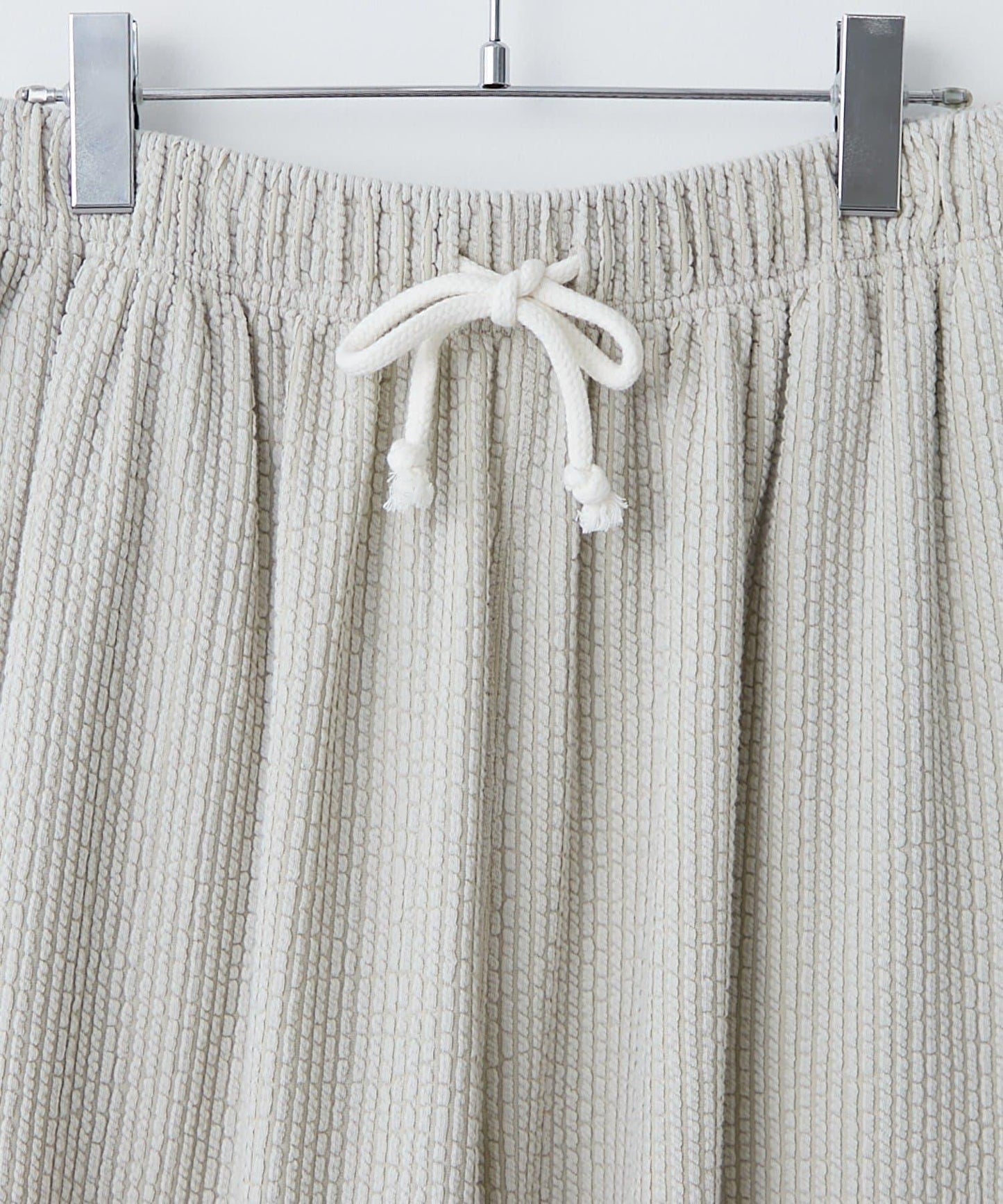 彈力泡泡紗休閒褲