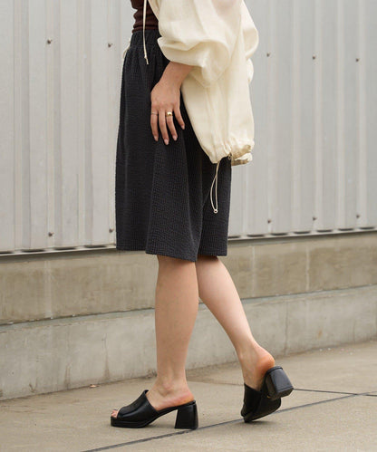 Kastane 彈力泡泡紗休閒短褲