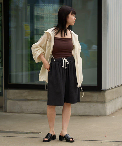 Kastane 彈力泡泡紗休閒短褲