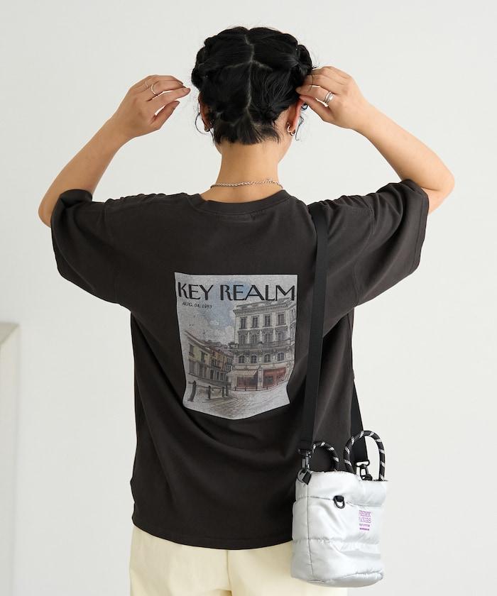 復古雜誌背面印花T恤