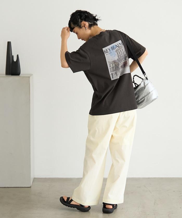 復古雜誌背面印花T恤