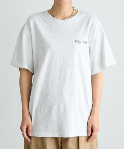 復古雜誌背面印花T恤