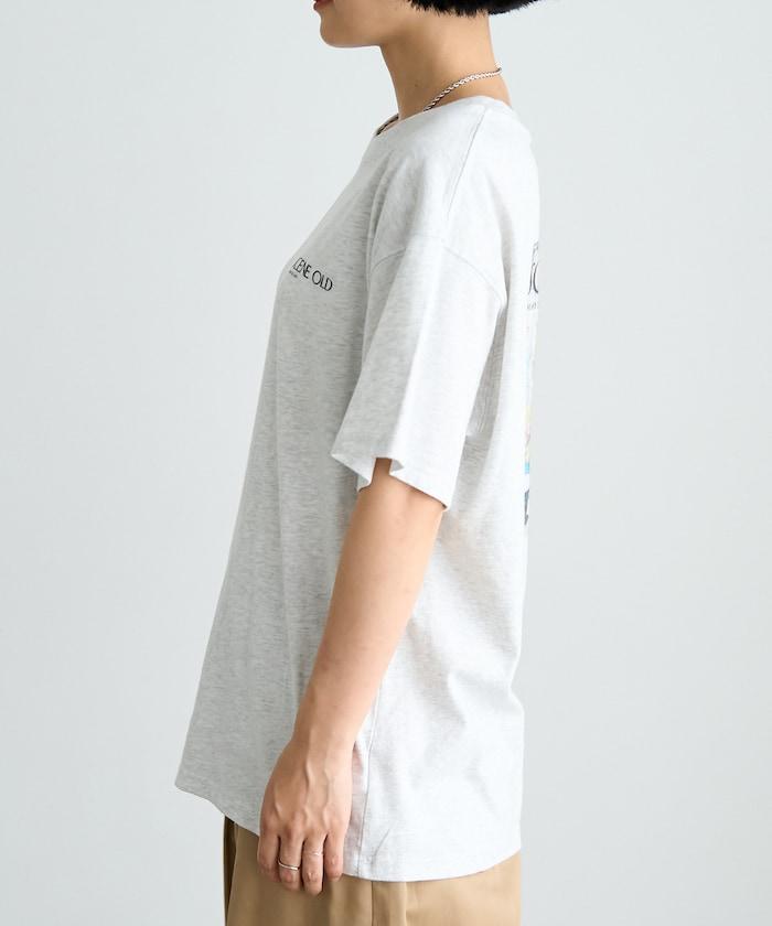 復古雜誌背面印花T恤