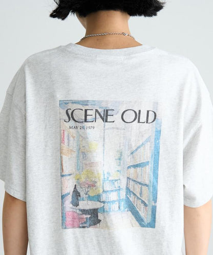 復古雜誌背面印花T恤