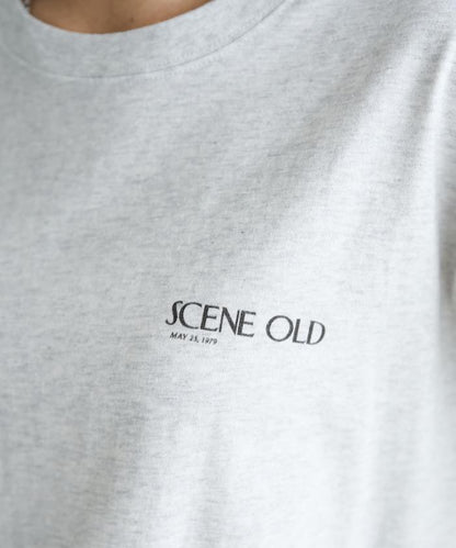 復古雜誌背面印花T恤