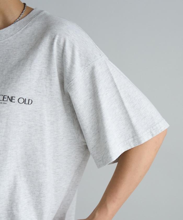 復古雜誌背面印花T恤