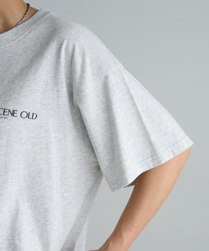 復古雜誌背面印花T恤