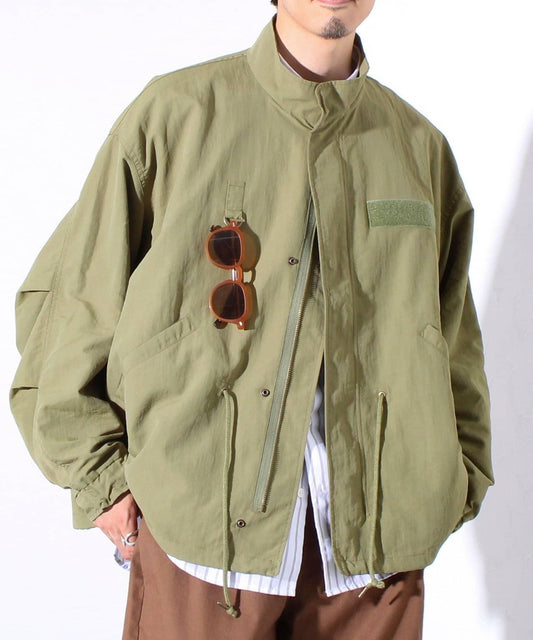 【GLOSTER】軍事風格 短款摩德風夾克 內襯網眼