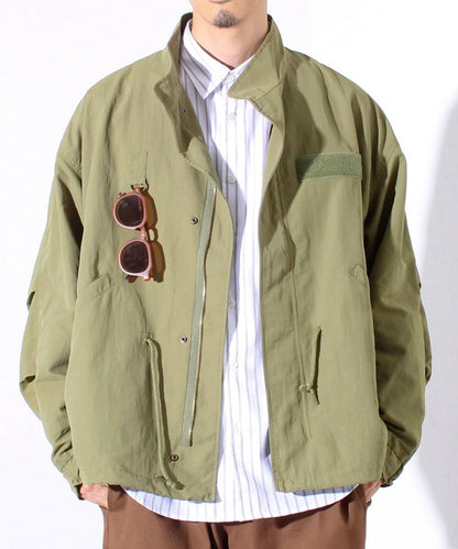 【GLOSTER】軍事風格 短款摩德風夾克 內襯網眼