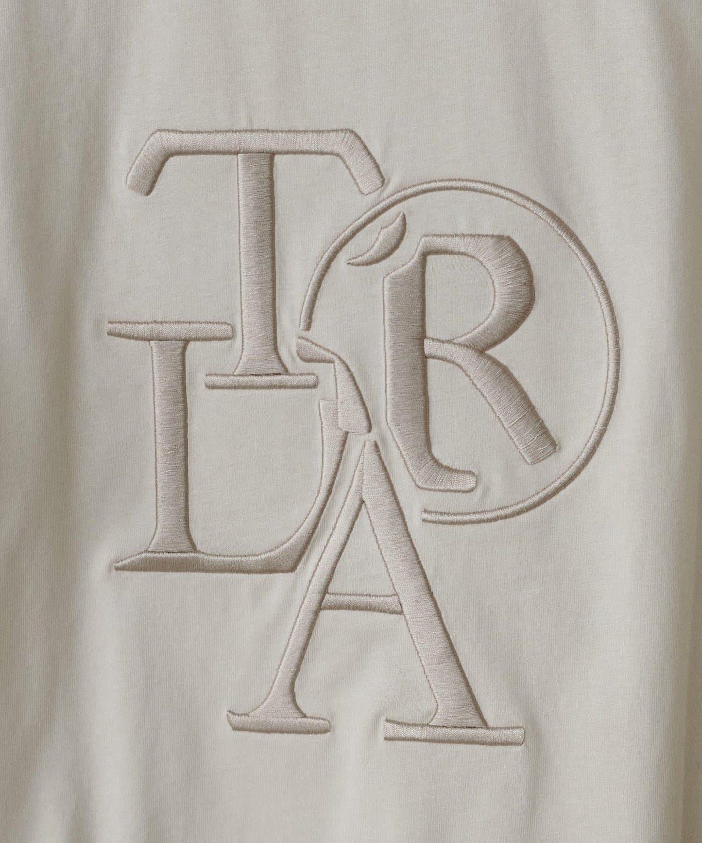 厚重LOGO刺繡T恤