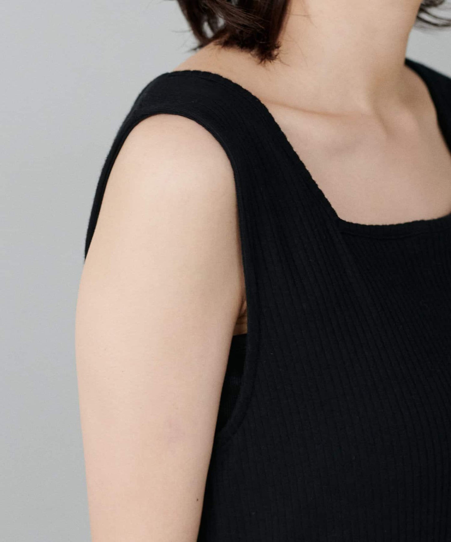 前後2WAY側開衩T恤連衣裙