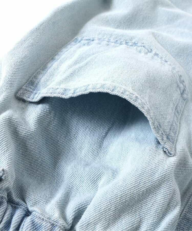 不對稱牛仔裙