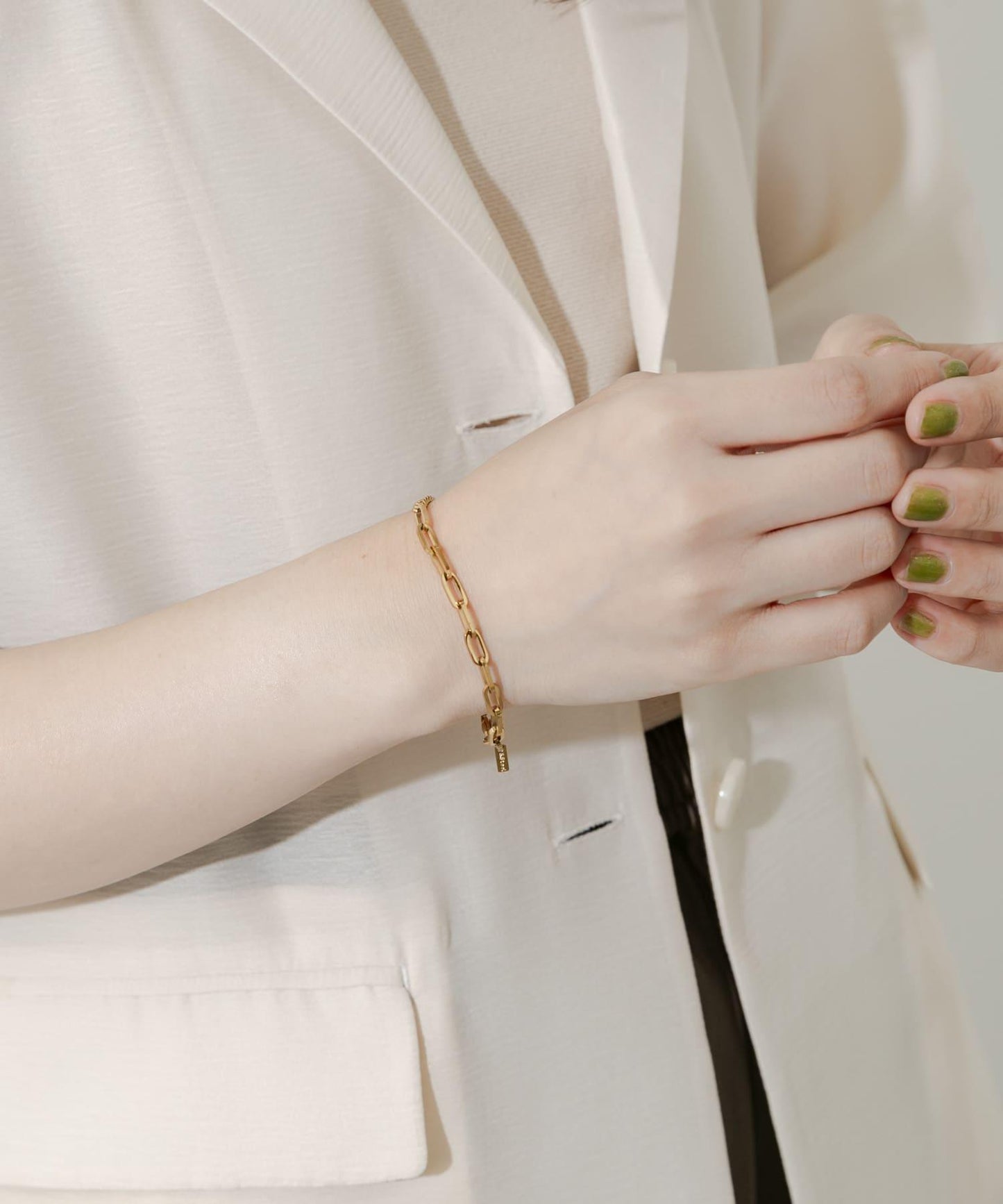 不鏽鋼組合鏈條手鍊