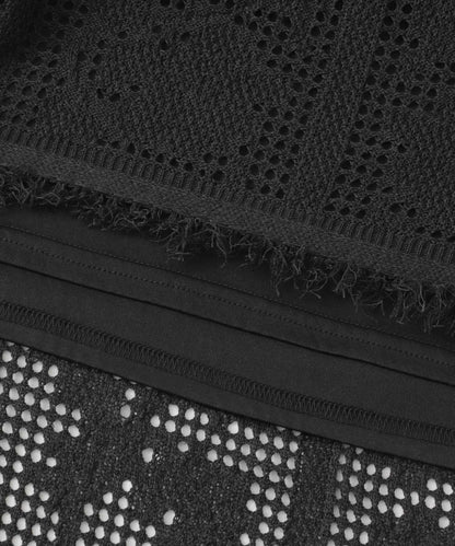 花卉網紗半身裙