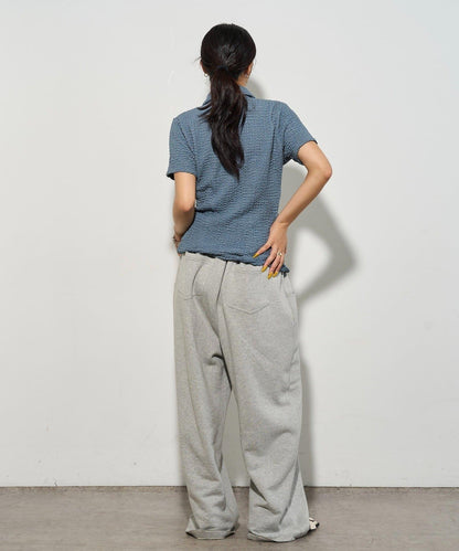 立體褶皺設計 聚攏褶飾 襯衫